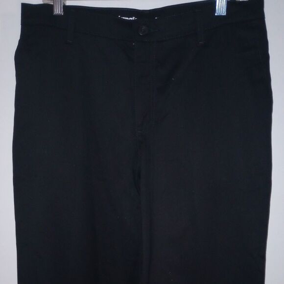 🆕👖Wrangler Flat Front Relaxed Fit Chinos - Black, 32x34 - Picture 5 of 7
